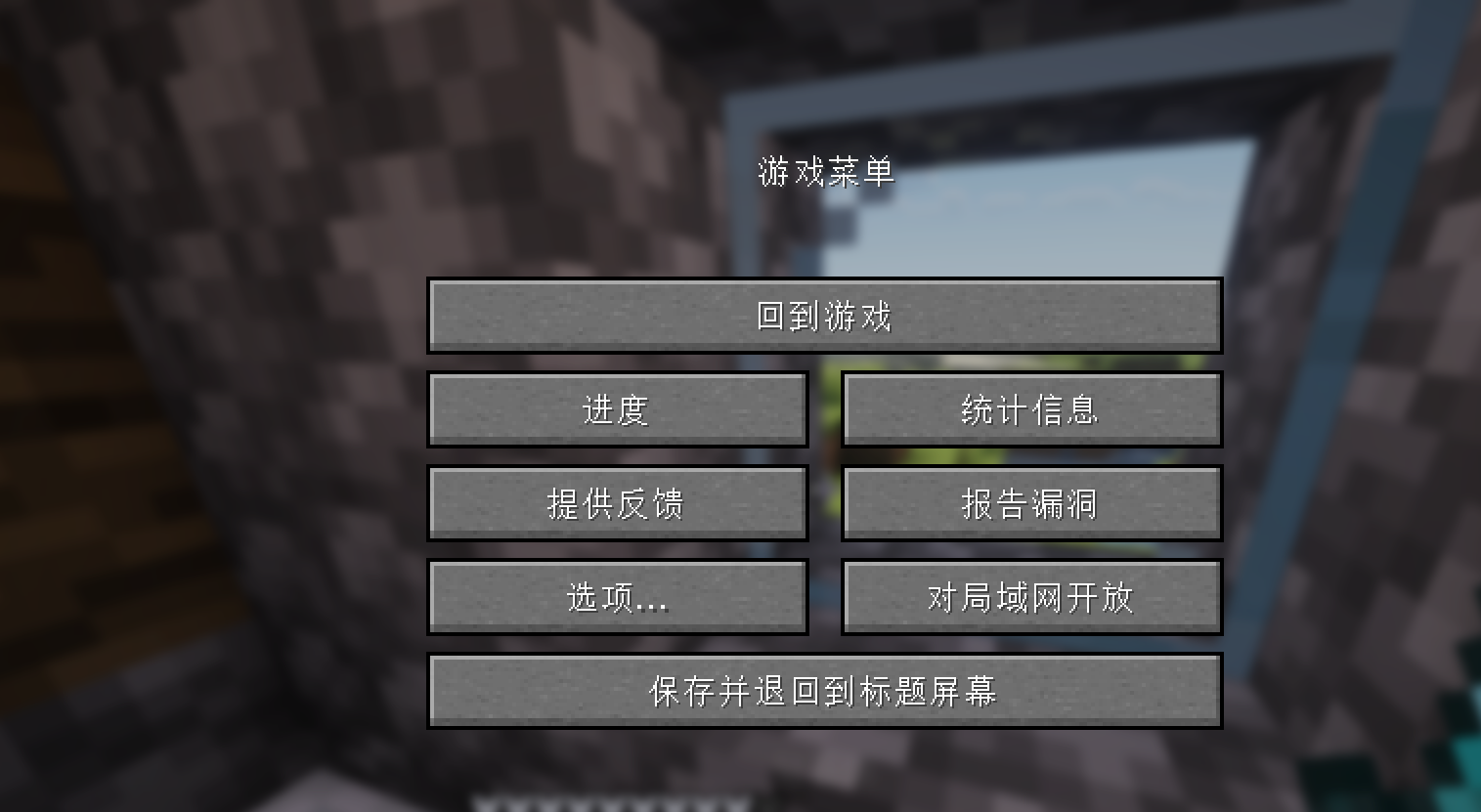 Minecraft 世界设置